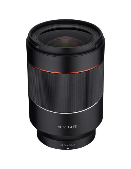 Lente Rokinon AF 35mm F1.4 Auto Enfoque para Sony E Lente Rokinon AF 35mm F1.4 Auto Enfoque para Sony E