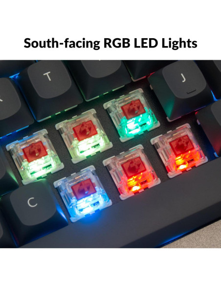 Teclado Mecánico Keychron Q4 Personalizado Aluminio 60% RGB Teclado Mecánico Keychron Q4 Personalizado Aluminio 60% RGB