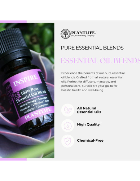 Aceite Esencial de Aromaterapia Calm Plantlife 10 ml 100% Puro Aceite Esencial de Aromaterapia Calm Plantlife 10 ml 100% Puro