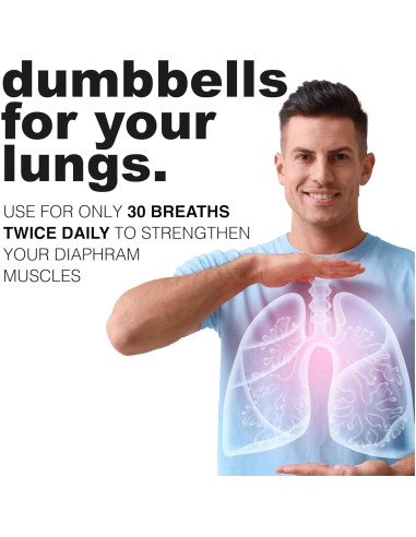Entrenador Respiratorio POWERbreathe LSI-PLUS - Resistencia Media