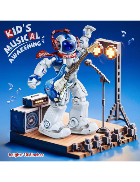 Robot Programable Ruko 6088 Azul y Perro Robot 18011 Control Remoto Robot Programable Ruko 6088 Azul y Perro Robot 18011 Control Remoto