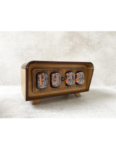 Reloj Nixie Vintage IN-12 Hecho a Mano - Reloj de Mesa Retro 2