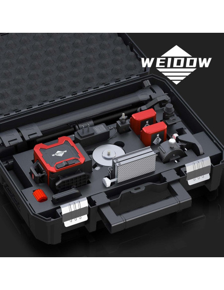 Nivel láser autocompensado WEIDDW 16 líneas 4D verde 360 Nivel láser autocompensado WEIDDW 16 líneas 4D verde 360