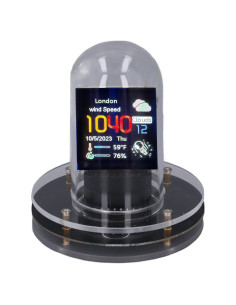 Reloj de Tubo Nixie FTVOGUE con Pantalla LCD y Modo Clima