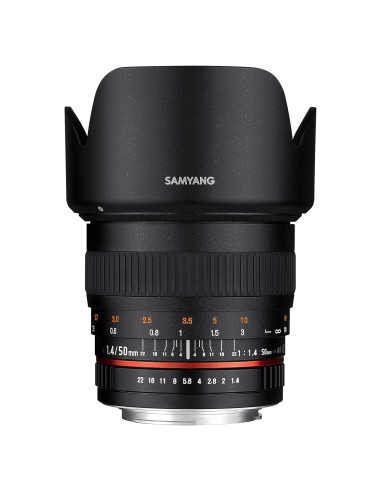 Lente Fijo Samyang 50mm F1.4 para Cámaras DSLR Pentax
