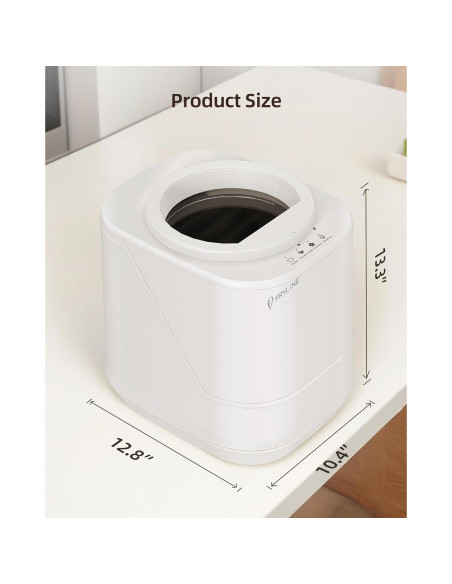 Compostador Eléctrico FRYLINE 4L para Cocina Sin Olores Compostador Eléctrico FRYLINE 4L para Cocina Sin Olores