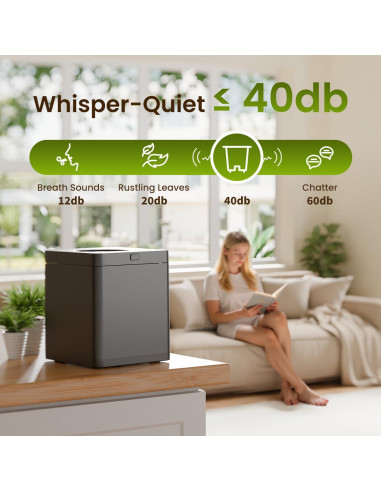 Contenedor de Compostaje Eléctrico Topzee 3L Sin Olores