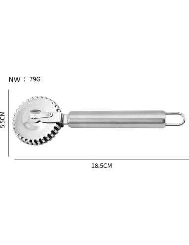 Cortador de Ravioli MyHoome de Acero Inoxidable 430 - 19.6x6.2 cm