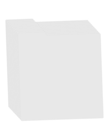 Separadores de Discos de Vinilo Veemoon - 10 Pestañas Blancos
