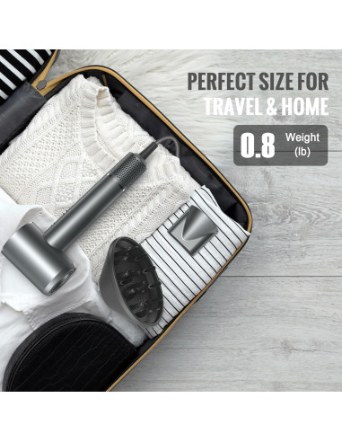 Secador de Pelo Iónico Profesional lpstea 110,000 RPM 34.9x11.2 cm