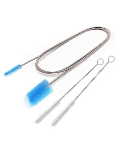 Cepillo de Drenaje Flexible Desin 169 cm con 2 Cepillos de 21 cm