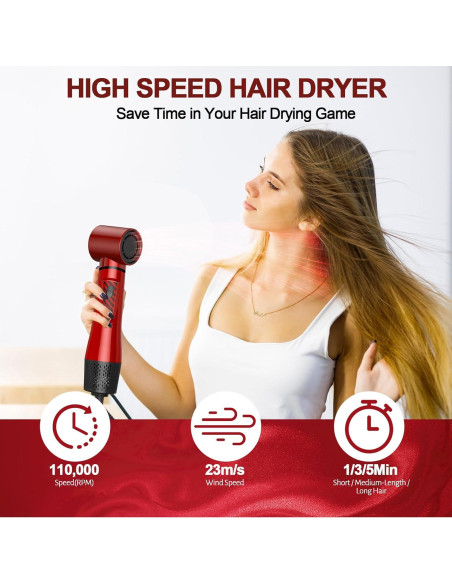 Cepillo Secador 5 en 1 Dryhsip WT-655 con Tecnología Iónica Cepillo Secador 5 en 1 Dryhsip WT-655 con Tecnología Iónica