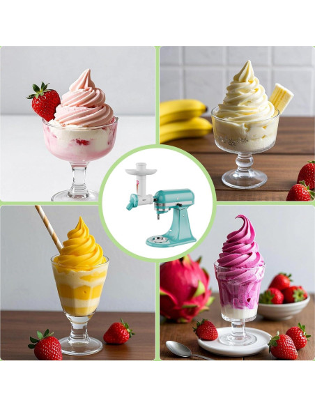 Accesorio para Hacer Helado Sin Lácteos Tmbeg para KitchenAid Accesorio para Hacer Helado Sin Lácteos Tmbeg para KitchenAid
