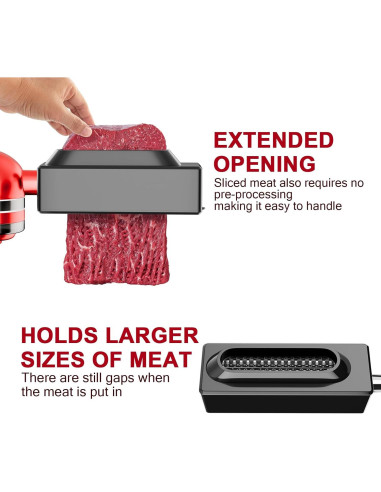 Ablandador de Carne KitchenAid Profesional 16.51 cm Negro