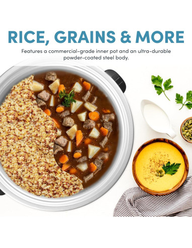 Cocedor de Arroz Comercial Aroma ARC-1430E 60 Copas 13.24L