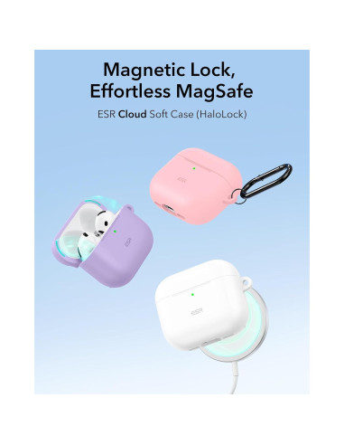 Funda ESR para AirPods 4ta Generación 2024 USB-C MagSafe Blanca