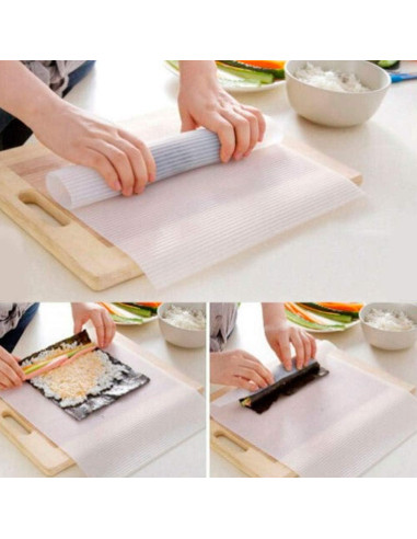 Estera de Sushi de Silicona Joyzan 35x30cm Antiadherente