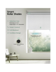 Persianas Motorizadas Yoolax Opacas 147x183 cm Control Remoto 2