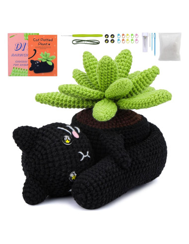 Kit de Ganchillo WONVOC para Principiantes con Tutorial