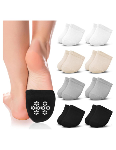 Medias Invisibles Antideslizantes Jinny's Shoppe Mujeres 8 pares Medias Invisibles Antideslizantes Jinny's Shoppe Mujeres 8 pares