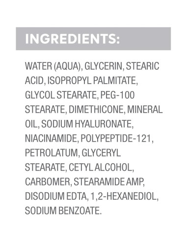 Sérum Crema Dove Ácido Hialurónico 299 g - Hidratación Piel Seca