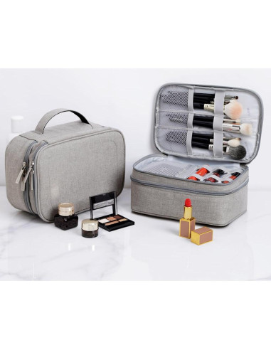 Estuche de Maquillaje Rownyeon Pequeño Impermeable 22.1x15.2cm