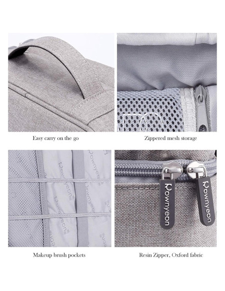 Estuche de Maquillaje Rownyeon Pequeño Impermeable 22.1x15.2cm Estuche de Maquillaje Rownyeon Pequeño Impermeable 22.1x15.2cm