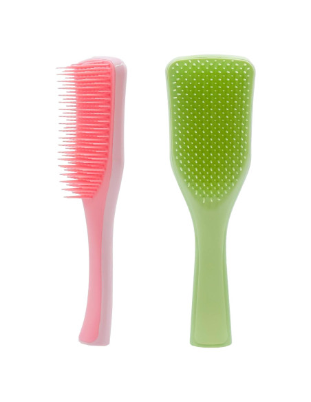 Cepillo Desenredante WYNK para Todo Tipo de Cabello - Verde y Rosa Cepillo Desenredante WYNK para Todo Tipo de Cabello - Verde y Rosa
