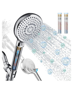Cabezal de Ducha Filtrado EMBATHER con 10 Modos y 2 Filtros