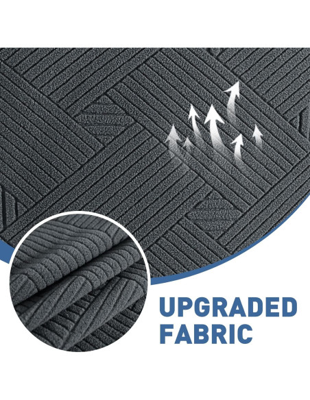 Funda de Sofá JIVINER Estirable Jacquard Gris Oscuro 3 Cojines Funda de Sofá JIVINER Estirable Jacquard Gris Oscuro 3 Cojines