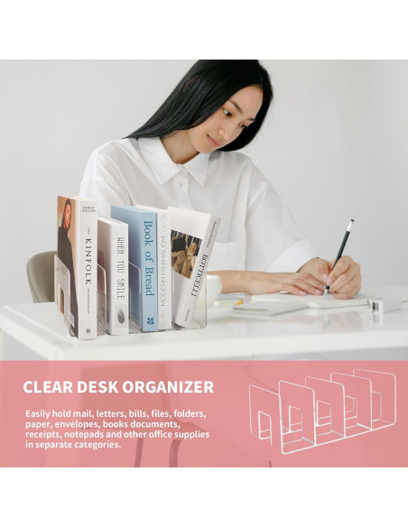 Organizadores de Bolsos Transparentes YEUIKERR - 3 Piezas 32x15x13 cm Organizadores de Bolsos Transparentes YEUIKERR - 3 Piezas 32x15x13 cm