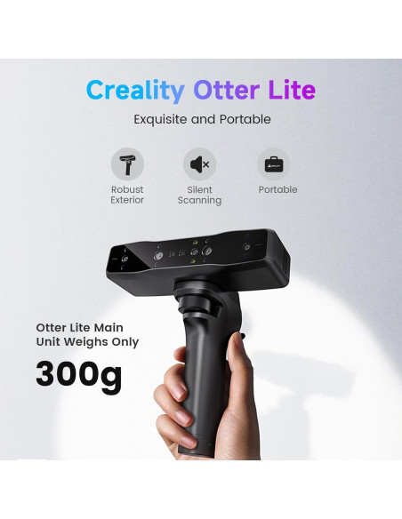 Escáner 3D Creality CR-Scan Otter Lite, 0.05mm, Inalámbrico Escáner 3D Creality CR-Scan Otter Lite, 0.05mm, Inalámbrico