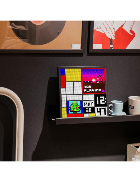 Divoom Pixoo-64 Pantalla LED 10.3" + Tiivoo-2 Altavoz Bluetooth Verde Divoom Pixoo-64 Pantalla LED 10.3" + Tiivoo-2 Altavoz Bluetooth Verde