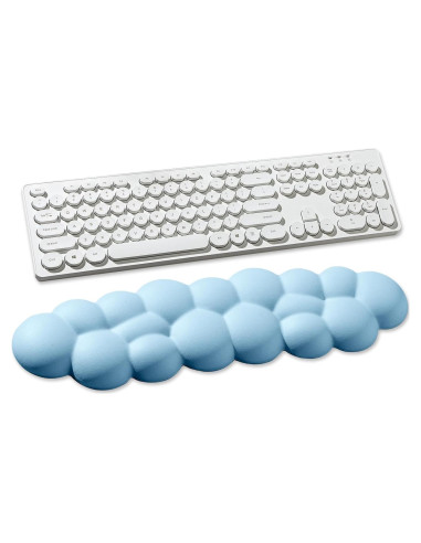 Reposamuñecas Ergonómico Leolee Nube Azul con Espuma de Memoria