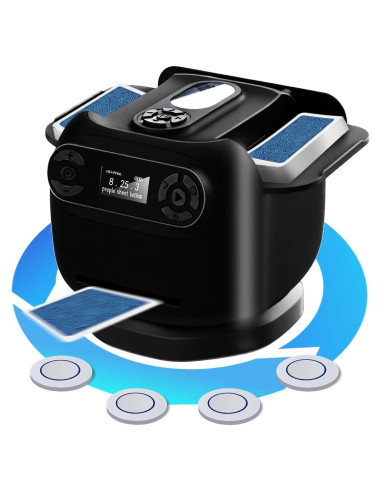 Máquina Automática de Barajar y Repartir Cartas Echtur - Negra