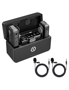 Sistema de micrófono lavalier inalámbrico Hollyland Lark Max 2.4GHz