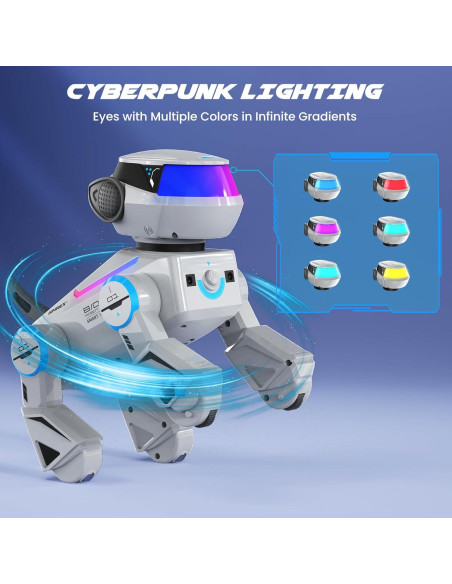 Perro Robot Interactivo SIMREX TOY2505 con Bluetooth y Sensor Táctil Perro Robot Interactivo SIMREX TOY2505 con Bluetooth y Sensor Táctil