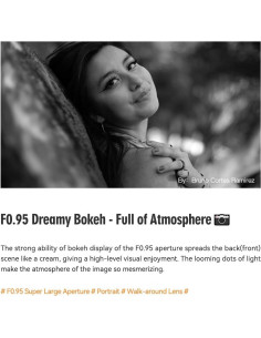 Lente TTArtisan 35mm F0.95 para Cámara Sin Espejo Fuji X 2