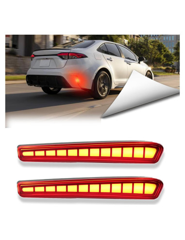 Kit de Luz Diurna LED para Toyota Corolla 2021-2023 BINQIGOO