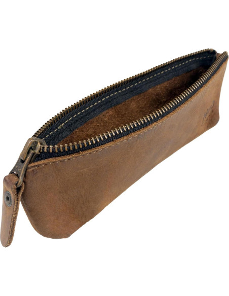 Estuche Rectangular para Lápices Hide & Drink 20x7.6cm Cuero Estuche Rectangular para Lápices Hide & Drink 20x7.6cm Cuero