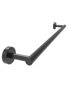 Barra de Toalla RARXTR 60 cm Acero Inoxidable Negro Mate