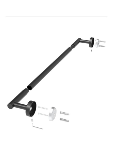 Barra de Toalla RARXTR 60 cm Acero Inoxidable Negro Mate Barra de Toalla RARXTR 60 cm Acero Inoxidable Negro Mate
