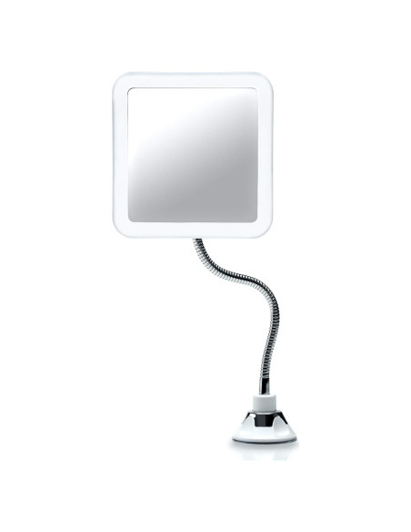 Espejo de Aumento Fancii 10X con Luz LED y Cuello de Ganso Espejo de Aumento Fancii 10X con Luz LED y Cuello de Ganso
