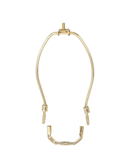 Soporte de Lámpara B&P Lamp 20 cm Acero Chapado en Latón Soporte de Lámpara B&P Lamp 20 cm Acero Chapado en Latón