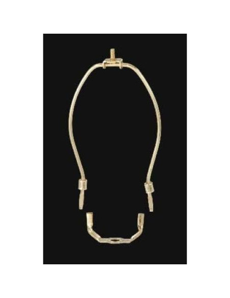 Soporte de Lámpara B&P Lamp 20 cm Acero Chapado en Latón Soporte de Lámpara B&P Lamp 20 cm Acero Chapado en Latón