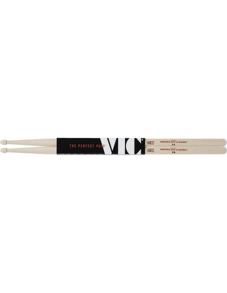 Baquetas Vic Firth 7A de Arce Natural para Jazz Baquetas Vic Firth 7A de Arce Natural para Jazz