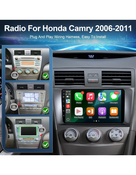 Radio de Coche Leadfan para Toyota Camry 2006-2011 9" GPS Bluetooth Radio de Coche Leadfan para Toyota Camry 2006-2011 9" GPS Bluetooth