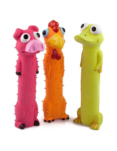 Juguetes para Perro Chiwava 3 Pack Láttex 22.5cm Interactivos