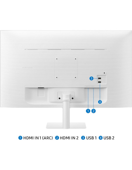 Monitor Inteligente Samsung 27" FHD M50D con Streaming Monitor Inteligente Samsung 27" FHD M50D con Streaming