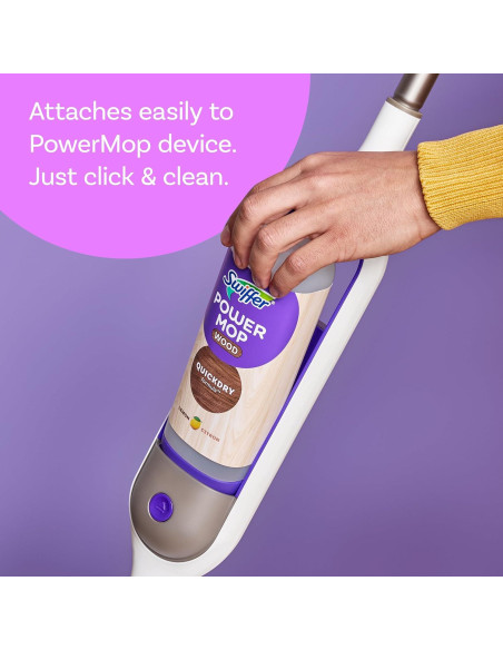 Limpiador de pisos de madera Swiffer Power Mop 1.5L aroma limón Limpiador de pisos de madera Swiffer Power Mop 1.5L aroma limón